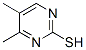 64942-98-9,4,5-Dimethyl-2-pyrimidinethiol