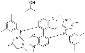 649559-70-6,R-(+)-N,N'-DIMETHYL-7,7'-BIS(DI(3,5-XYLYL)PHOSPHINO)-3,3',4,4'-TETRAHYDRO-8,8'-BI-2H-1,4-BENZOXAZINE ISOPROPANOL ADDUCT
