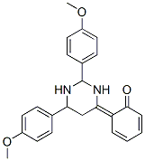 64968-35-0,(6Z)-6-[2,6-bis(4-methoxyphenyl)-1,3-diazinan-4-ylidene]cyclohexa-2,4- dien-1-one