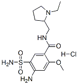 65016-40-2,4-amino-5-(aminosulphonyl)-N-[(1-ethyl-2-pyrrolidinyl)methyl]-2-methoxybenzamide monohydrochloride