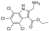 65047-98-5,ethyl 2-(aminomethyl)-4,5,6,7-tetrachloro-1H-indole-3-carboxylate