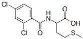 65054-77-5,2-[(2,4-DICHLOROBENZOYL)AMINO]-4-(METHYLTHIO)BUTANOIC ACID