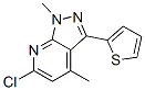 650592-18-0,6-CHLORO-1,4-DIMETHYL-3-(2-THIENYL)-1H-PYRAZOLO[3,4-B]PYRIDINE