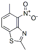 650635-66-8,Benzothiazole, 2,5-dimethyl-4-nitro- (9CI)