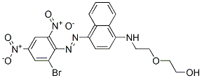 65104-24-7,2-[2-[[4-[(2-bromo-4,6-dinitrophenyl)azo]-1-naphthyl]amino]ethoxy]ethanol