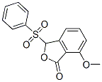 65131-09-1,7-METHOXY-3-PHENYLSULFONYL-1(3H)-ISOBENZOFURANONE