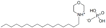 65151-45-3,hexadecyl morpholinium hydrogen phosphate