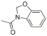 65156-74-3,Benzoxazole, 3-acetyl-2,3-dihydro- (9CI)