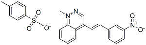 65168-11-8,1-methyl-4-[2-(3-nitrophenyl)vinyl]cinnolinium toluene-p-sulphonate