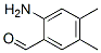 65176-91-2,Benzaldehyde, 2-amino-4,5-dimethyl- (9CI)