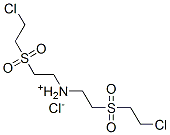 65180-91-8,Bis[2-(2-chloroethylsulfonyl)ethyl]azanium chloride
