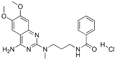 65189-49-3,N-[3-[(4-amino-6,7-dimethoxy-quinazolin-2-yl)-methyl-amino]propyl]benz amide hydrochloride