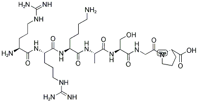 65189-70-0,ARG-ARG-LYS-ALA-SER-GLY-PRO