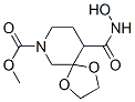 65202-61-1,methyl 10-[(hydroxyamino)carbonyl]-1,4-dioxa-7-azaspiro[4.5]decane-7-carboxylate