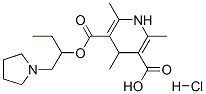 65238-77-9,2,4,6-trimethyl-5-(1-pyrrolidin-1-ylbutan-2-yloxycarbonyl)-1,4-dihydro pyridine-3-carboxylic acid hydrochloride