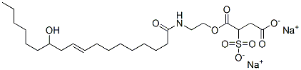 65277-54-5,disodium 1-[2-[(12-hydroxy-1-oxooctadec-9-enyl)amino]ethyl] 2-sulphosuccinate