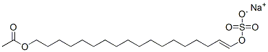 65309-59-3,sodium acetoxyoctadecenyl sulphate