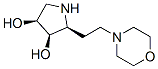 653570-94-6,3,4-Pyrrolidinediol, 2-[2-(4-morpholinyl)ethyl]-, (2S,3R,4S)- (9CI)