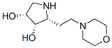 653571-02-9,3,4-Pyrrolidinediol, 2-[2-(4-morpholinyl)ethyl]-, (2R,3S,4R)- (9CI)