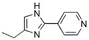 653585-84-3,Pyridine,  4-(4-ethyl-1H-imidazol-2-yl)-  (9CI)