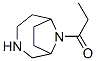 653600-88-5,3,9-Diazabicyclo[4.2.1]nonane,  9-(1-oxopropyl)-  (9CI)