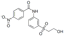 65369-95-1,N-[3-[(2-hydroxyethyl)sulphonyl]phenyl]-4-nitrobenzamide