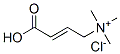 6538-82-5,LEVOCARNITINE RELATED COMPOUND A (100 MG) (3-CARBOXY-N,N,N-TRIMETHYL-2-PROPEN-1-AMINIUM CHLORIDE)