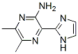 65409-30-5,Pyrazinamine, 3-(1H-imidazol-2-yl)-5,6-dimethyl- (9CI)