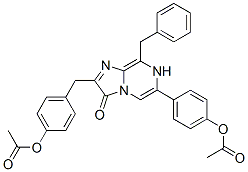 65417-18-7,Imidazo[1,2-a]pyrazin-3(7H)-one,  6-[4-(acetyloxy)phenyl]-2-[[4-(acetyloxy)phenyl]methyl]-8-(phenylmethyl)-