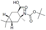 654680-62-3,(1R,3R,4S,6S)-4-TERT-BUTOXYCARBONYLAMINO-4,7,7-TRIMETHYL-BICYCLO[4.1.0]HEPTANE-3-CARBOXYLIC ACID