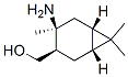 654680-82-7,(1R,3R,4S,6S)-4-AMINO-4,7,7-TRIMETHYL-BICYCLO[4.1.0]HEPT-3-YL-METHANOL