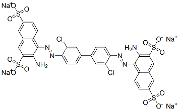 6548-29-4,tetrasodium 4,4'-[(3,3'-dichloro[1,1'-biphenyl]-4,4'-diyl)bis(azo)]bis[3-aminonaphthalene-2,7-disulphonate]