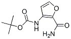 655255-07-5,TERT-BUTYL 2-CARBAMOYLFURAN-3-YLCARBAMATE