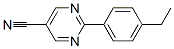65586-44-9,5-Pyrimidinecarbonitrile, 2-(4-ethylphenyl)- (9CI)