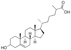6561-58-6,3-hydroxy-5-cholestenoic acid