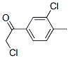 65610-02-8,Ethanone, 2-chloro-1-(3-chloro-4-methylphenyl)- (9CI)