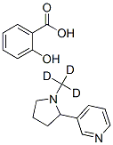 65636-94-4,(+/-)-NICOTINE-D3 SALICYLATE SALT