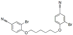 65693-92-7,4,4'-[hexane-1,6-diylbis(oxy)]bis[3-bromobenzonitrile]