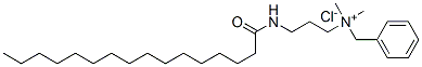 65694-09-9,benzyldimethyl[3-[(1-oxohexadecyl)amino]propyl]ammonium chloride