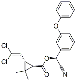 65732-07-2,alpha-cyano-3-phenoxybenzyl [1R-[1alpha(S*),3beta]]-3-(2,2-dichlorovinyl)-2,2-dimethylcyclopropanecarboxylate