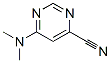 65735-63-9,4-Pyrimidinecarbonitrile, 6-(dimethylamino)- (9CI)