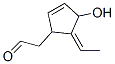 657390-28-8,2-Cyclopentene-1-acetaldehyde, 5-ethylidene-4-hydroxy-, (5Z)- (9CI)