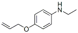 657394-04-2,Benzenamine, N-ethyl-4-(2-propenyloxy)- (9CI)