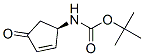 657397-01-8,Carbamic acid, [(1R)-4-oxo-2-cyclopenten-1-yl]-, 1,1-dimethylethyl ester (9CI)