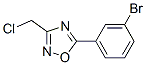 657423-61-5,5-(3-BROMOPHENYL)-3-(CHLOROMETHYL)-1,2,4-OXADIAZOLE