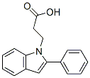 65746-55-6,3-(2-PHENYL-INDOL-1-YL)-PROPIONIC ACID