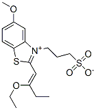 65776-61-6,2-(2-ethoxybut-1-enyl)-5-methoxy-3-(3-sulphonatopropyl)benzothiazolium