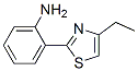 658076-26-7,Benzenamine, 2-(4-ethyl-2-thiazolyl)- (9CI)
