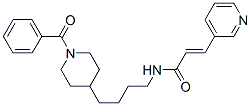 658084-64-1,(E)-N-[4-(1-BENZOYL-PIPERIDIN-4-YL)-BUTYL]-3-PYRIDIN-3-YL-ACRYLAMIDE