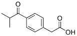 65813-68-5,Benzeneacetic acid, 4-(2-methyl-1-oxopropyl)- (9CI)